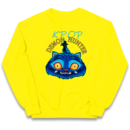 Kpop Demon Hunter Derpy Tiger kids sweatshirt