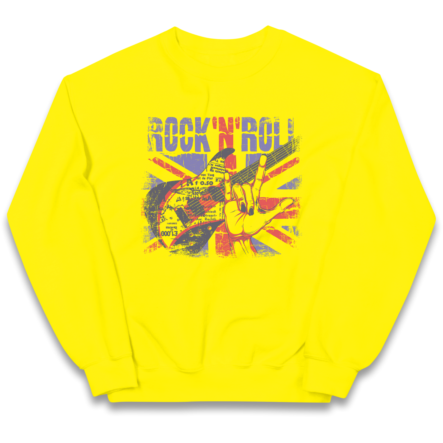 Rock N Roll Union Jack kids sweatshirt