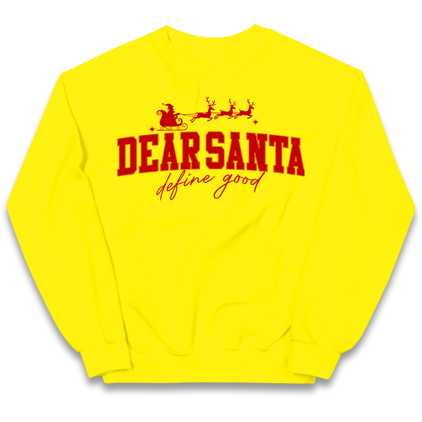 Dear Santa Christmas kids sweatshirt