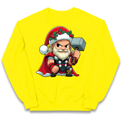 Thor Santa kids sweatshirt