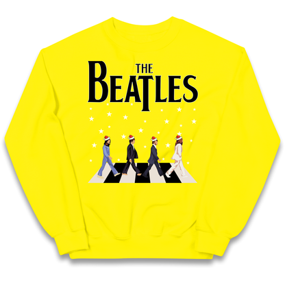 The Beatles Abbey Road Christmas kids sweatshirt