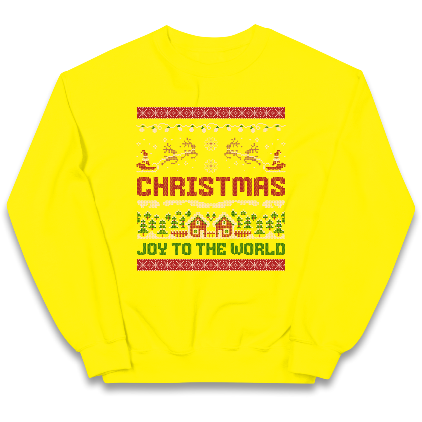 Christmas Joy to the World Christmas kids sweatshirt