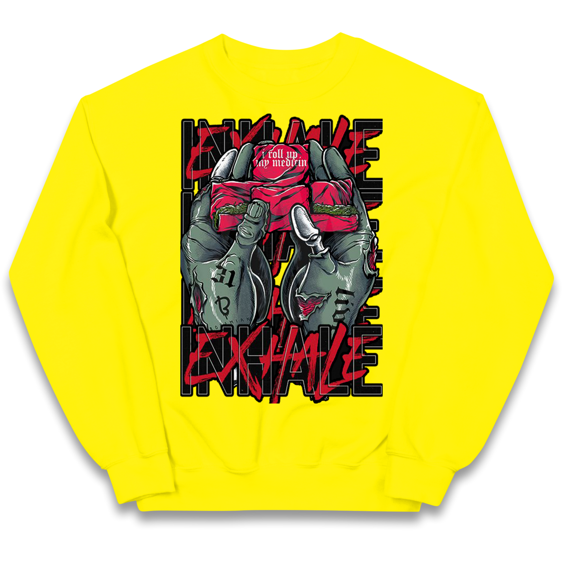 Inhale Exhale kids sweatshirt