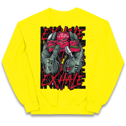 Inhale Exhale kids sweatshirt