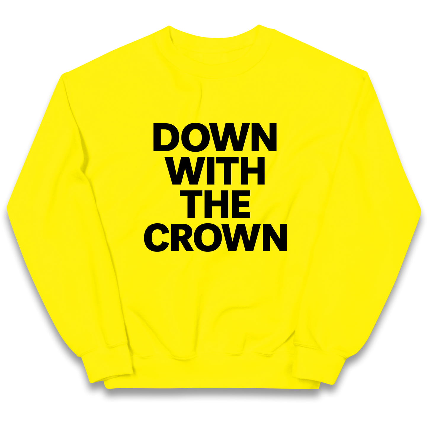 DOWN WITH THE CROWN kids sweatshirt