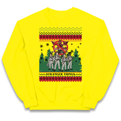 Stranger Things Demogorgon Christmas Kids Jumper