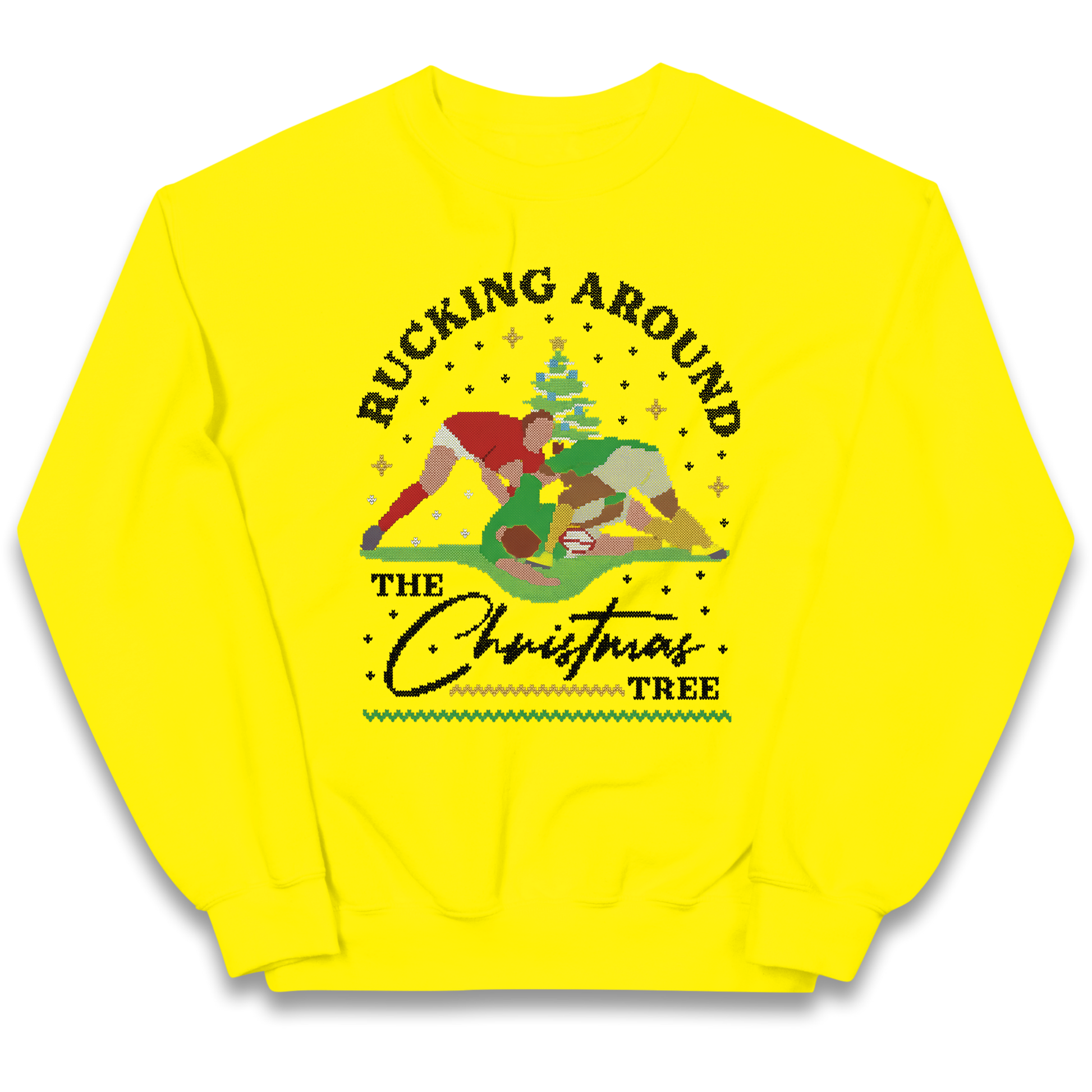 Rugby Christmas Kids Jumper