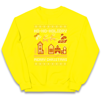 Have Yourself a HO HO HOLIDAY Christmas kids sweatshirt
