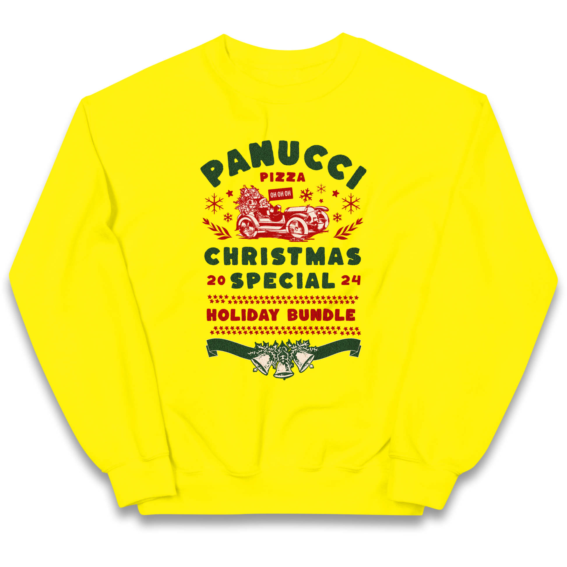 Panucci Pizza Christmas Special Christmas kids sweatshirt