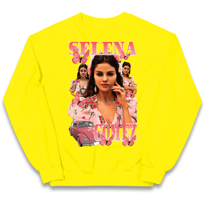 Selena Gomez Pink kids sweatshirt
