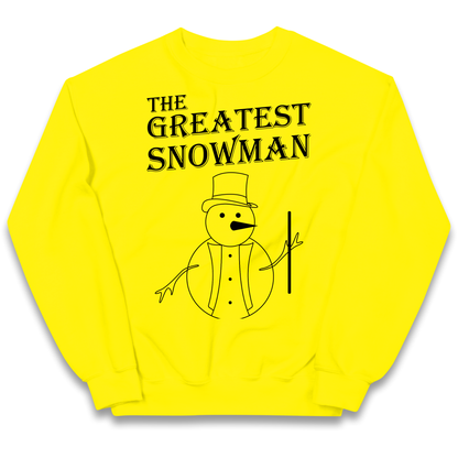 The Greatest Snowman Christmas kids sweatshirt