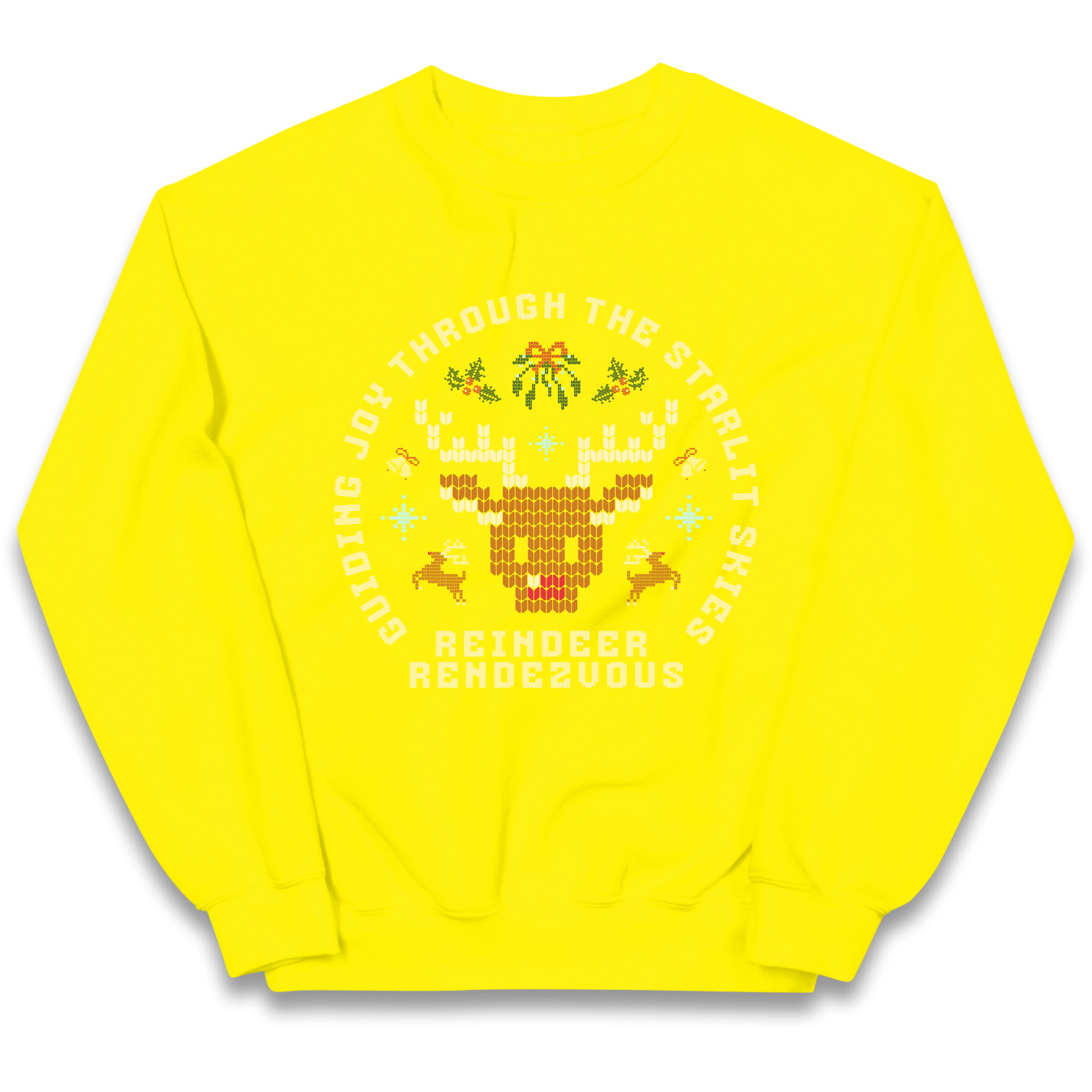 Reindeer Rendezvous Christmas kids sweatshirt