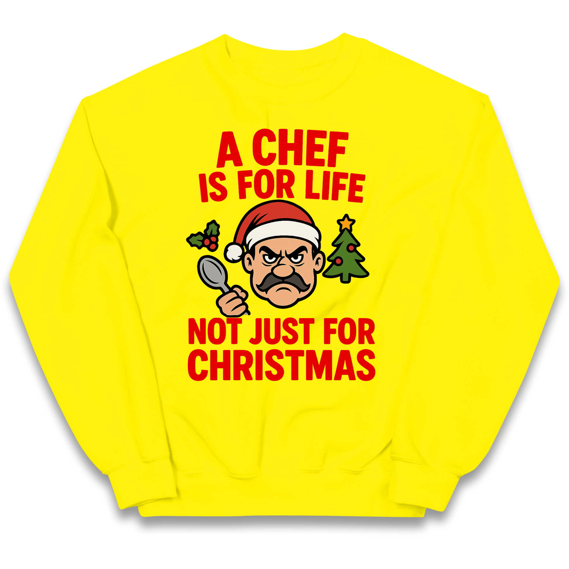 Chef Christmas Kids Jumper