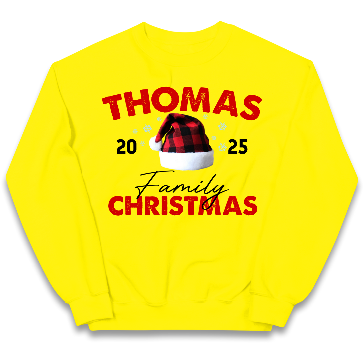 Thomas Family Christmas kids sweatshirt
