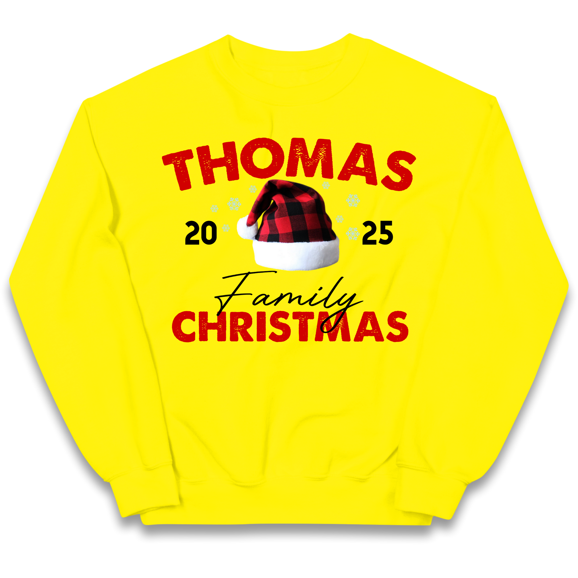 Thomas Family Christmas kids sweatshirt