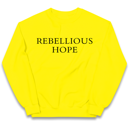 Rebellious Hope Embroidered kids sweatshirt