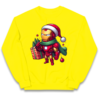 Ironman Santa kids sweatshirt