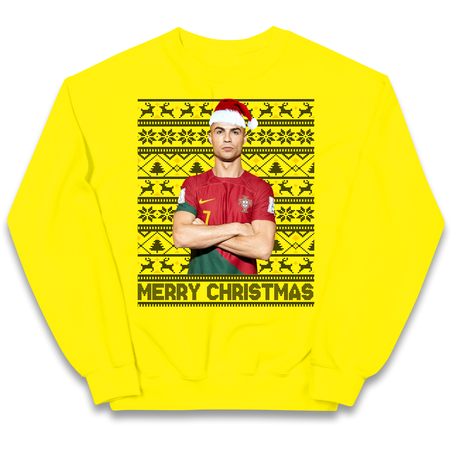 Merry Christmas Ronaldo kids sweatshirt