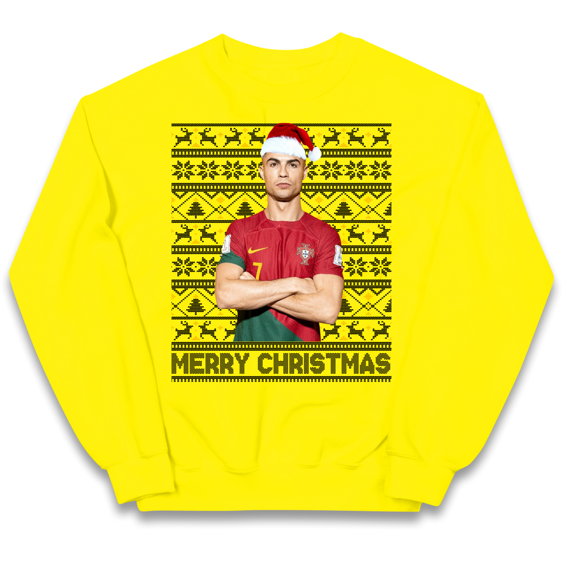 Merry Christmas Ronaldo kids sweatshirt