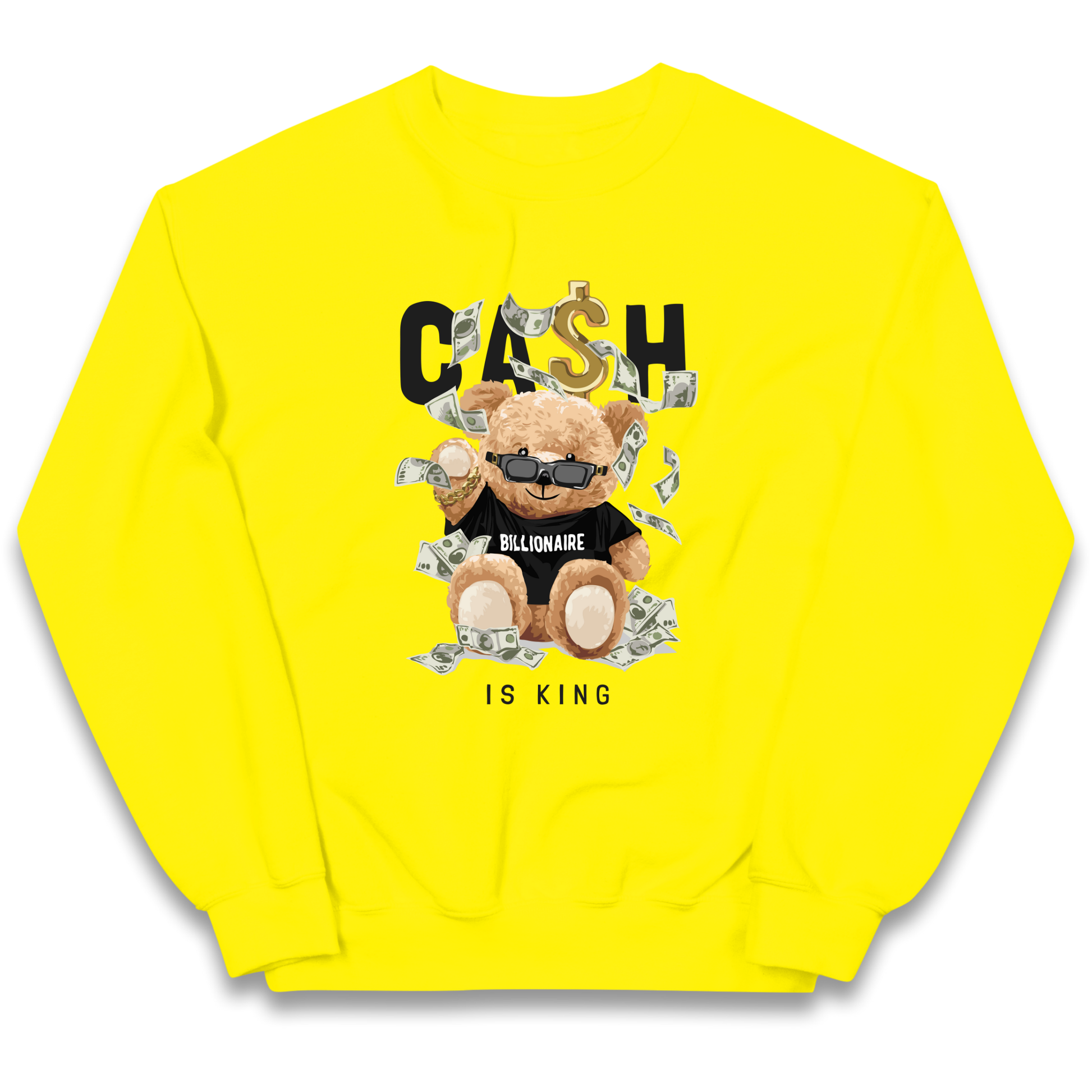 Teddy Bear Billionaire Streetwear kids sweatshirt