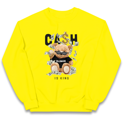 Teddy Bear Billionaire Streetwear kids sweatshirt