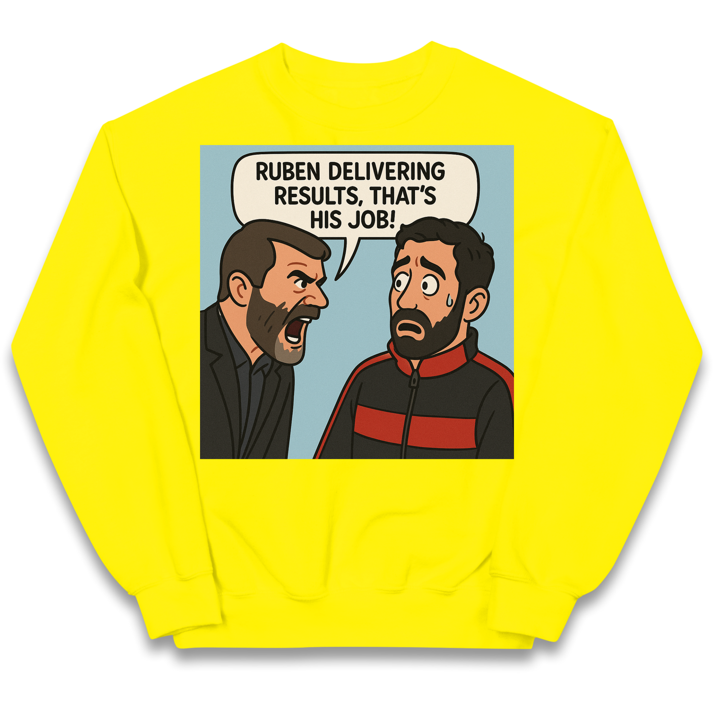 Ruben Delivering Results That's His Job kids sweatshirt