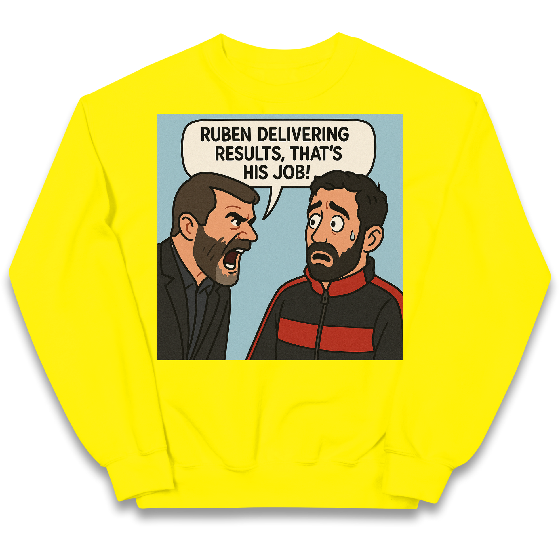 Ruben Delivering Results That's His Job kids sweatshirt