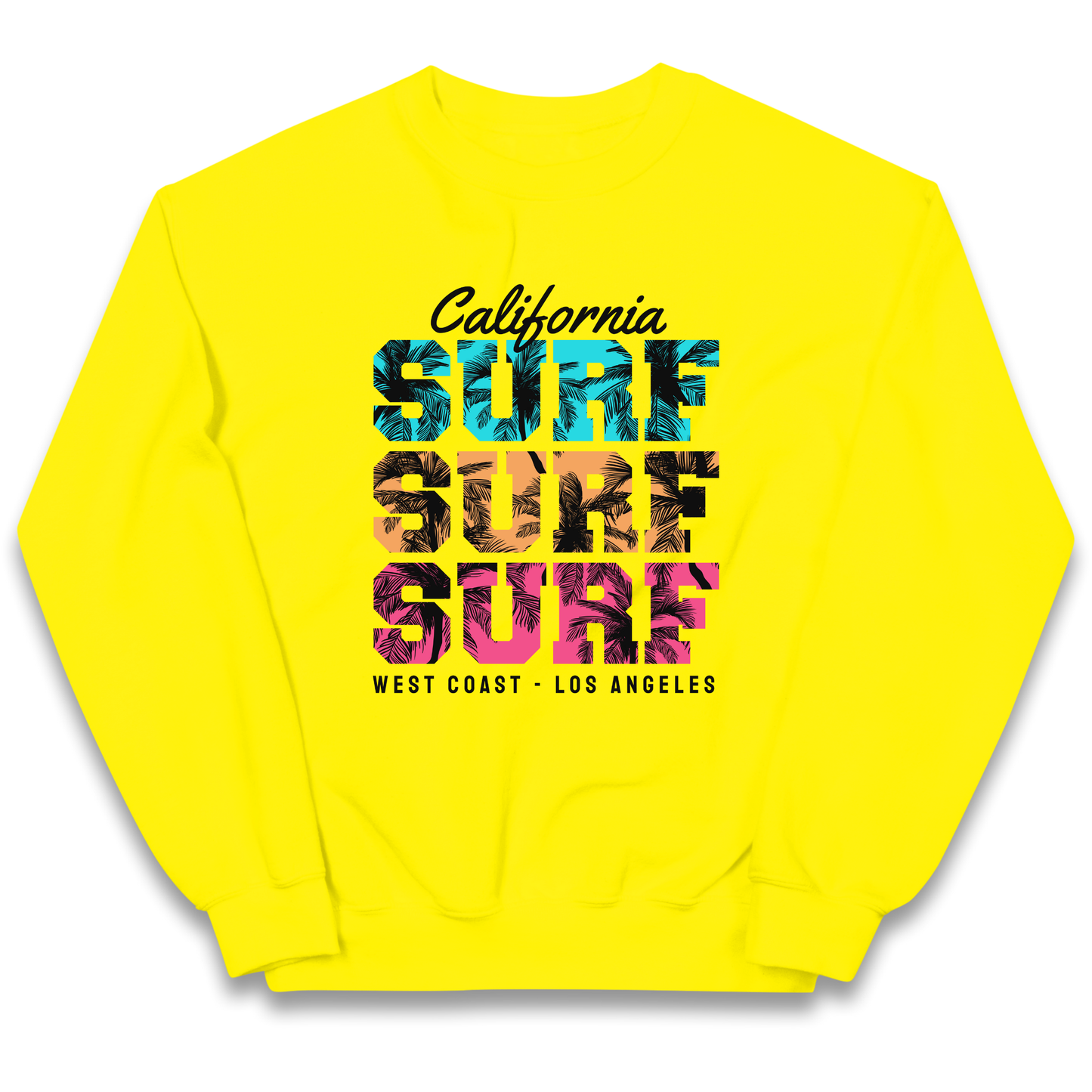 California Surf Surf Surf kids sweatshirt