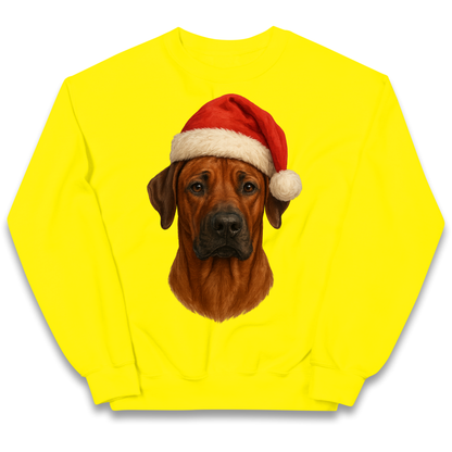 Rhodesian Ridgeback Christmas Kids Sweatshirt