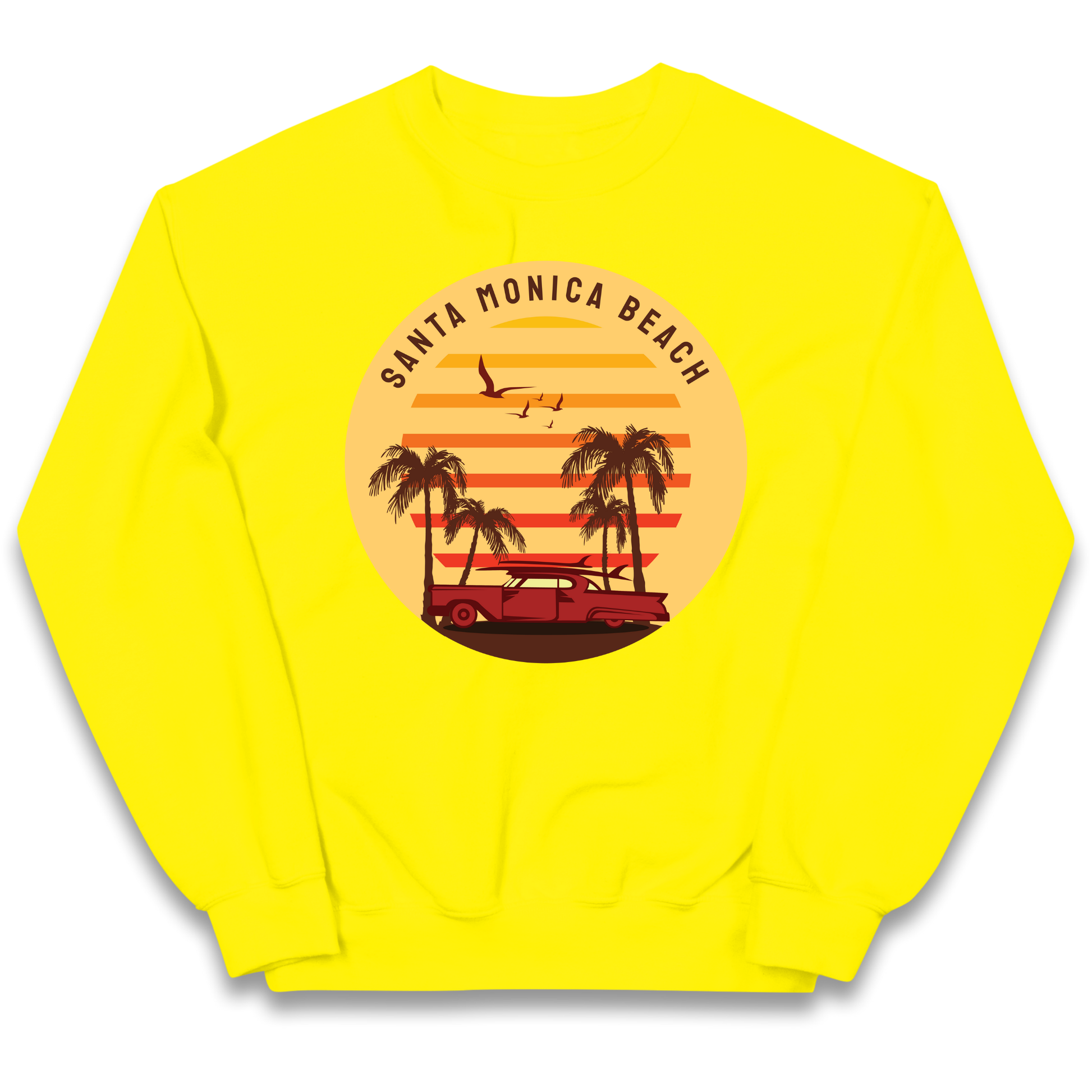 Santa Monica Beach kids sweatshirt