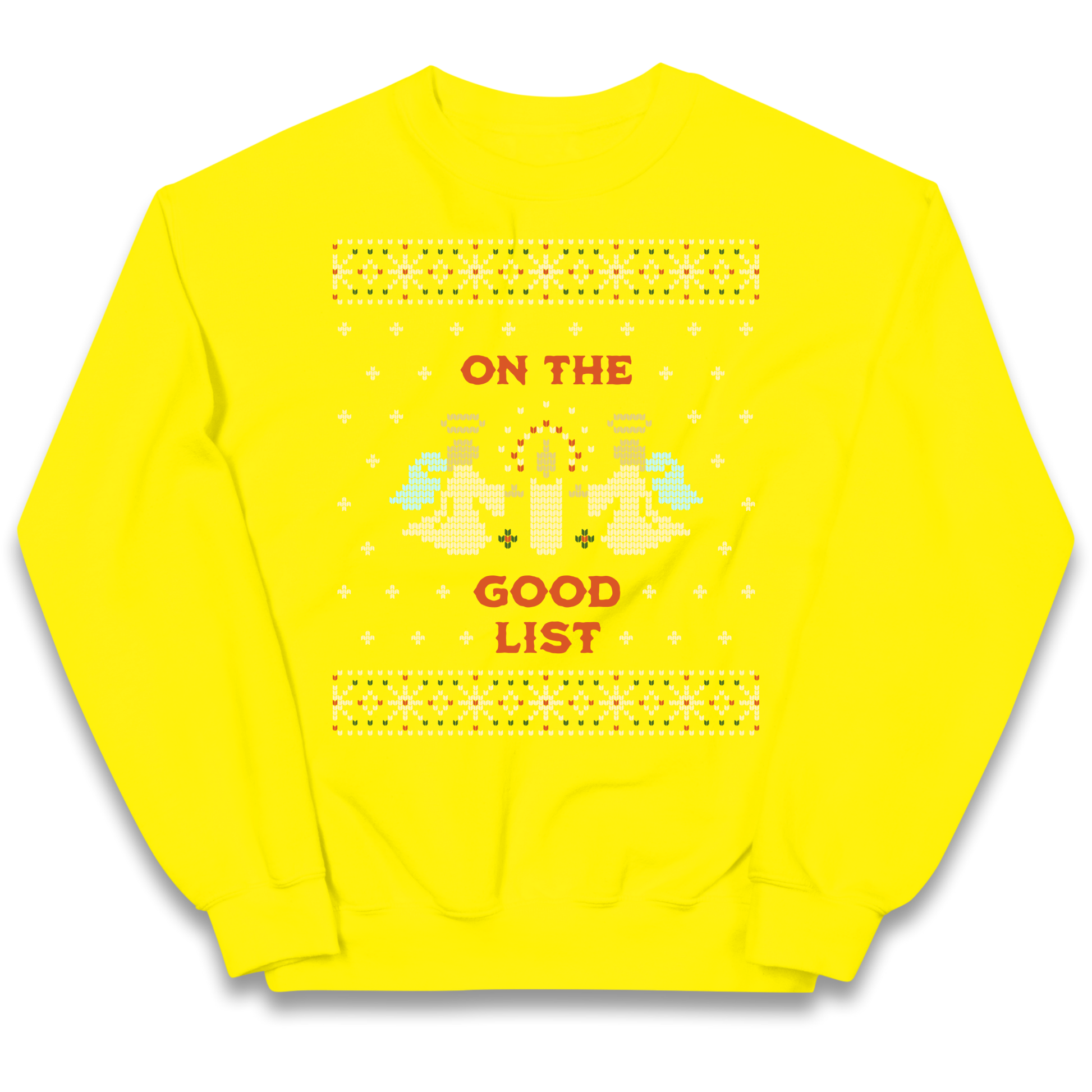 On The Good List Christmas kids sweatshirt