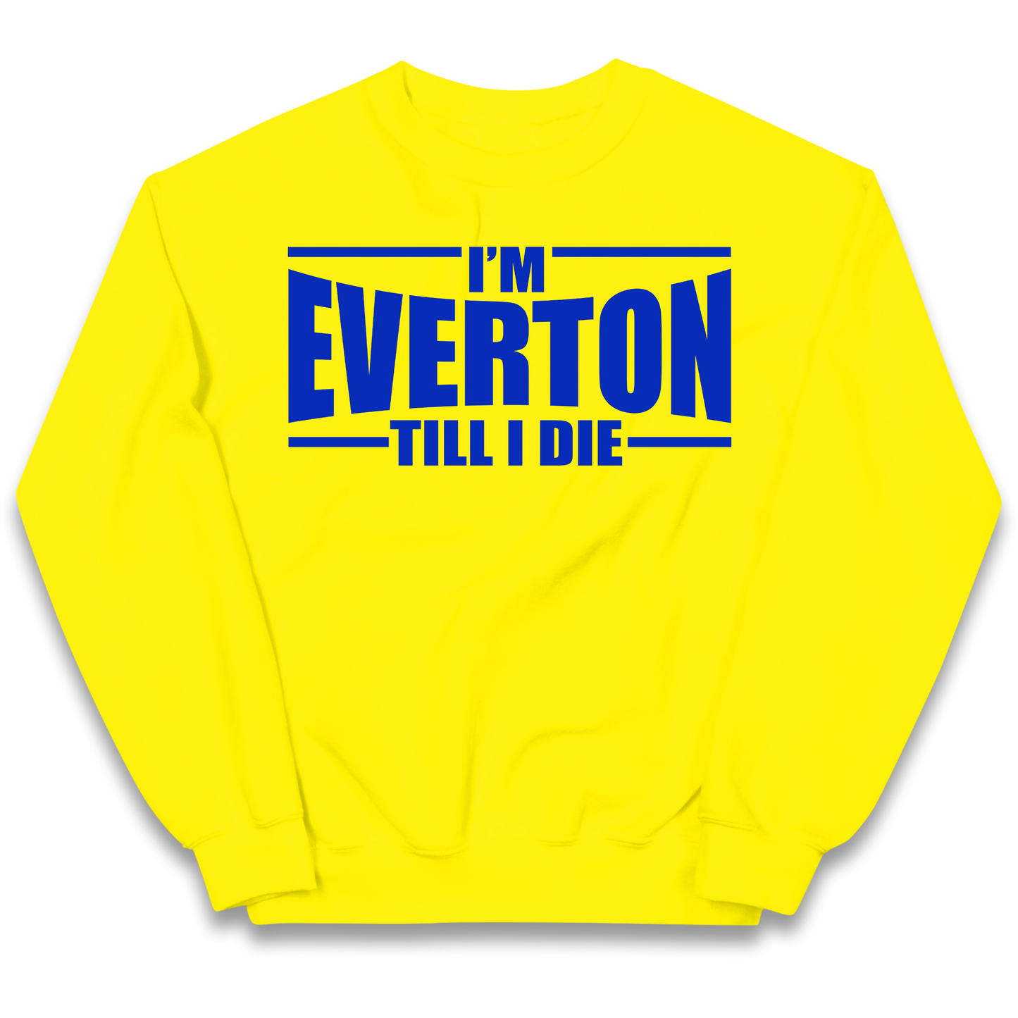 I'm Everton Till I Die kids sweatshirt