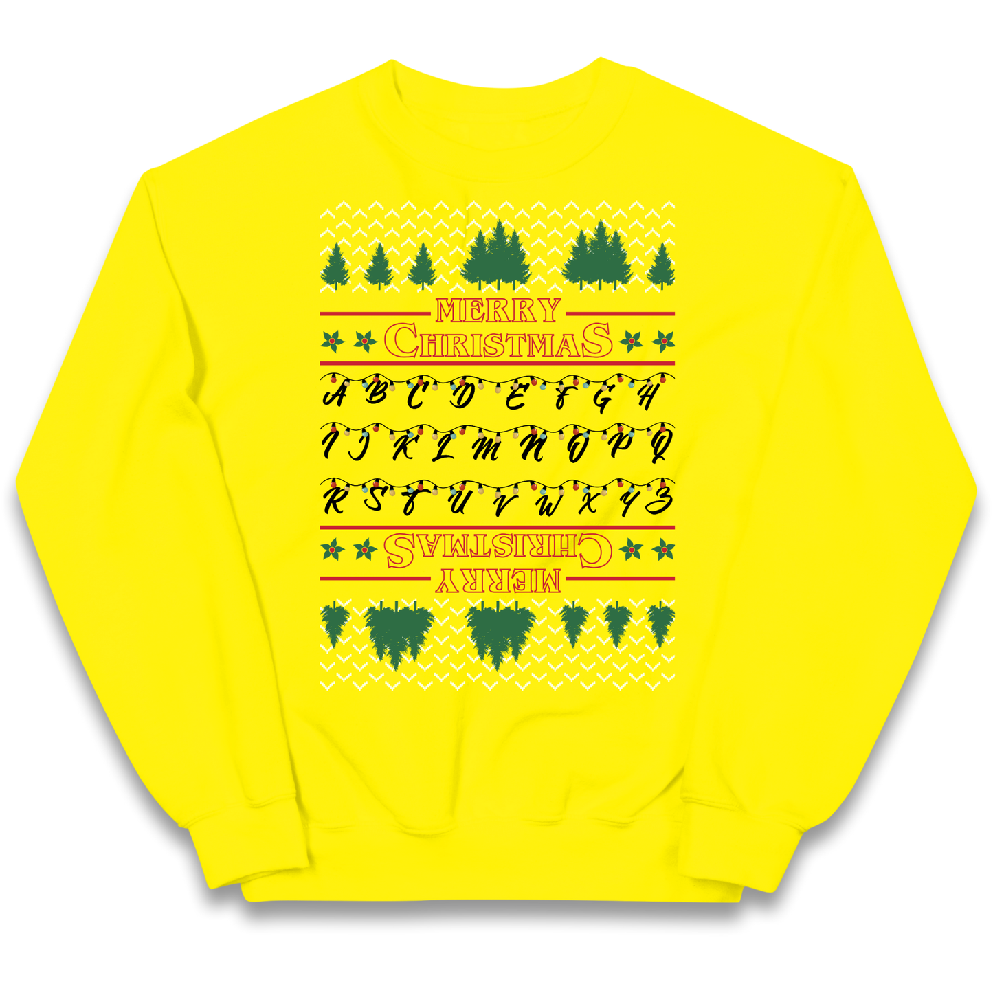 stranger things christmas jumper Kids Jumper
