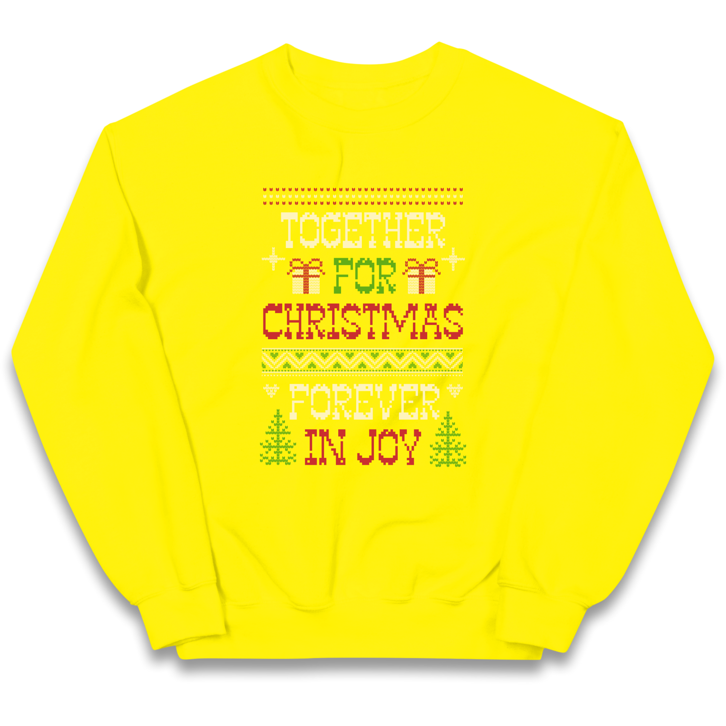 Together for Christmas Forever in Joy Christmas kids sweatshirt