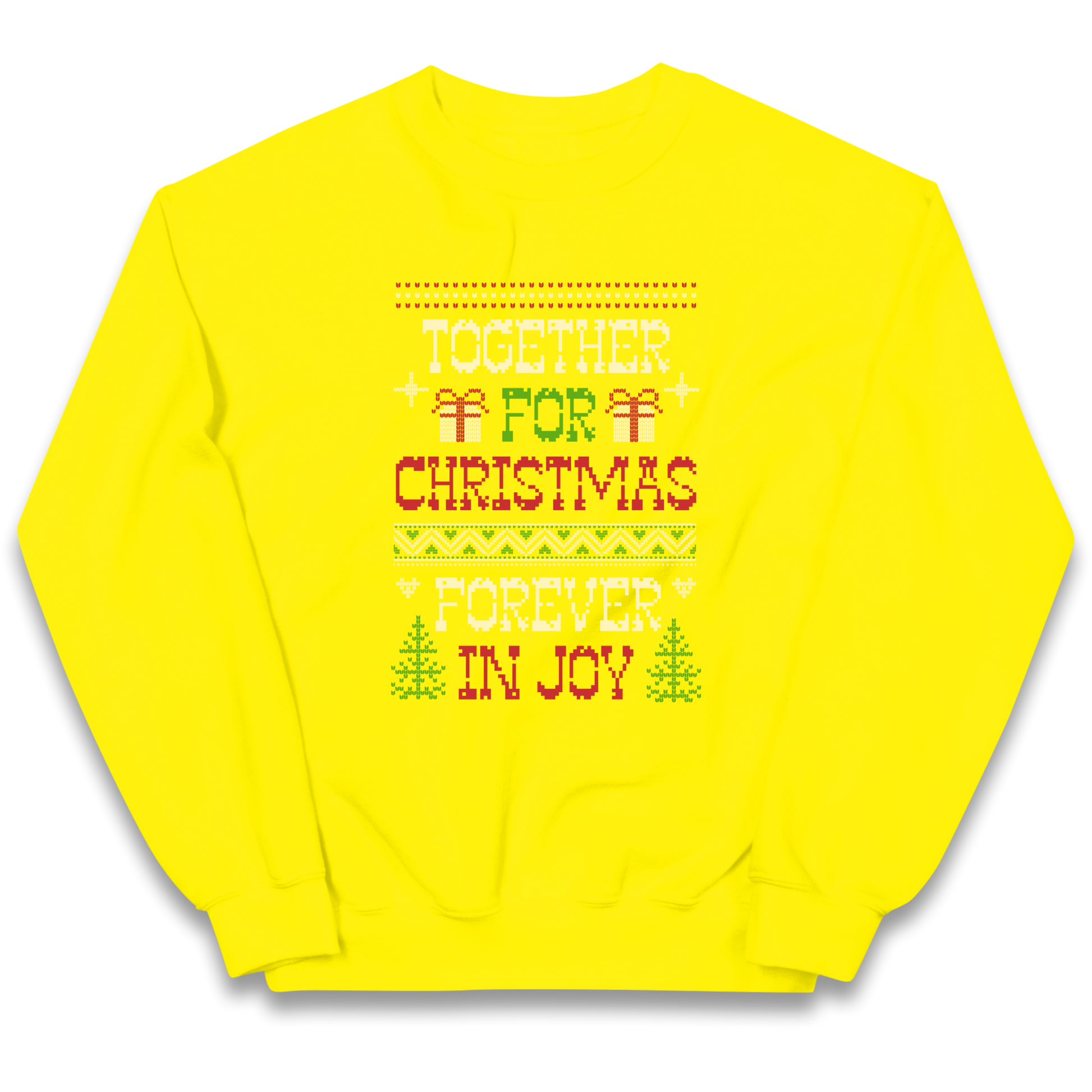 Together for Christmas Forever in Joy Christmas kids sweatshirt