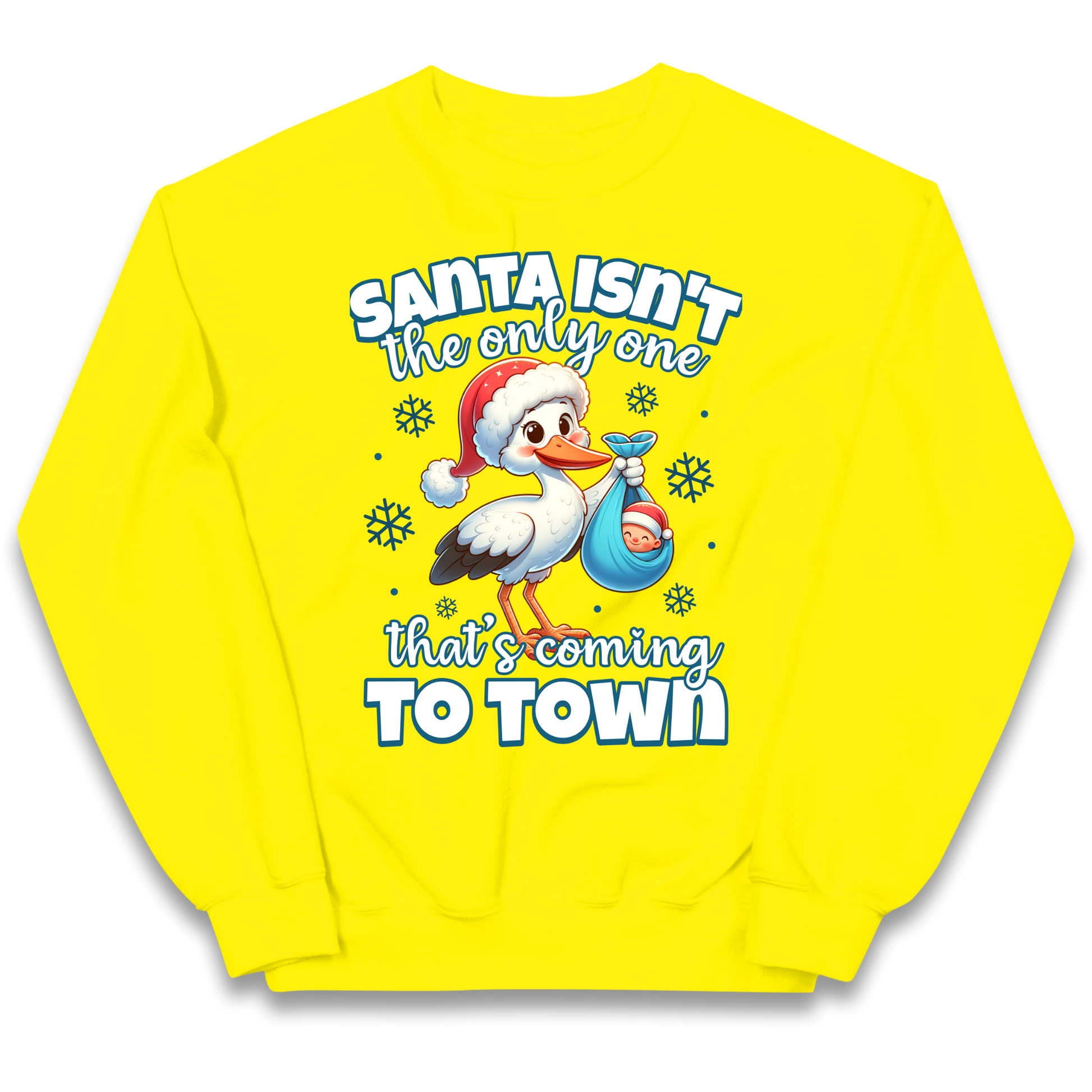Santa isn't The Only One Thats Coming To Town Christmas kids sweatshirt