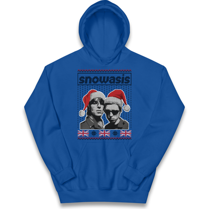 Snowasis Union Jack Christmas Kids Hoodie