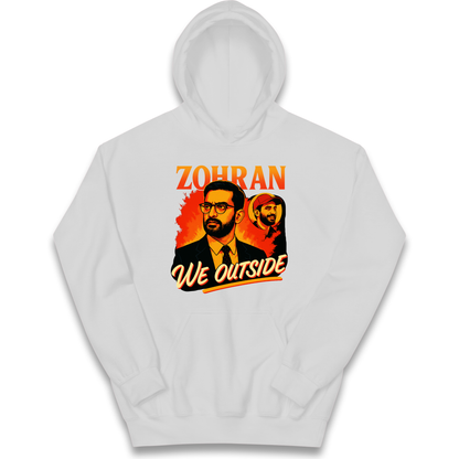 Zohran Mamdani Kids Hoodie