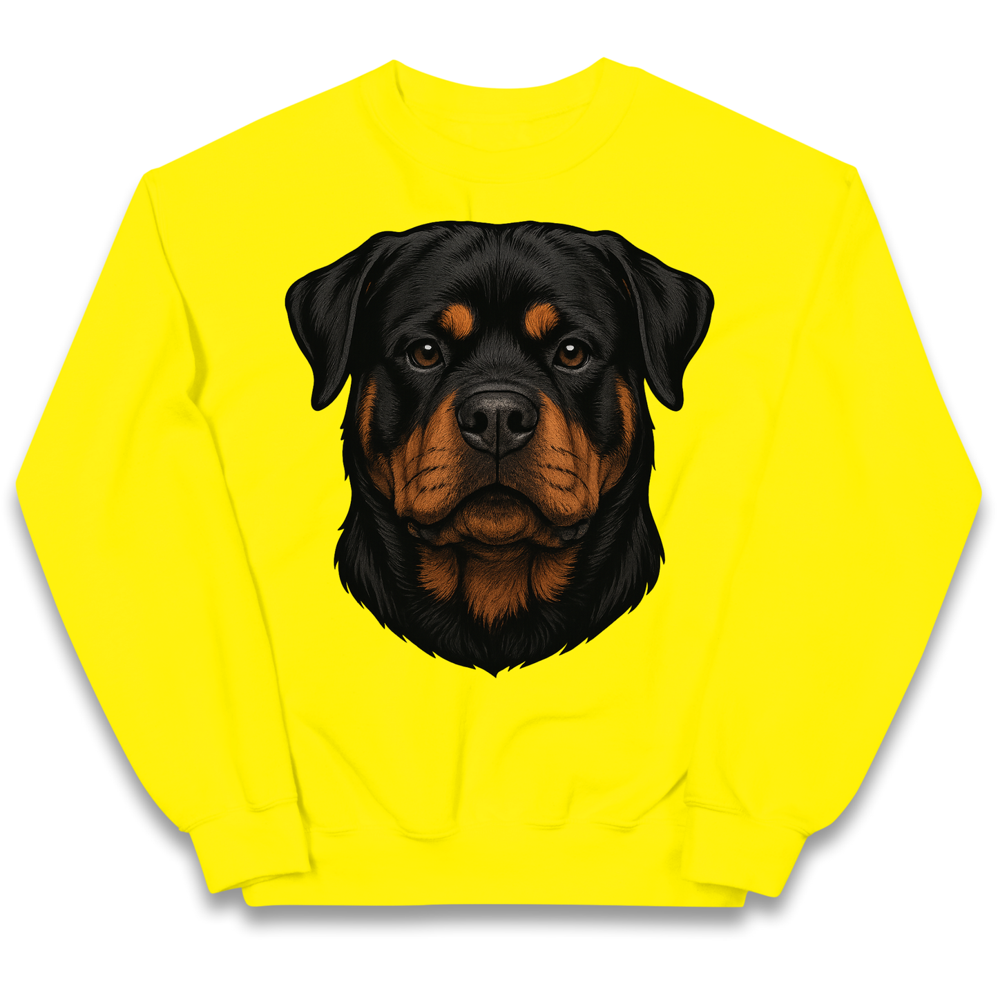Rottweiler Face kids sweatshirt