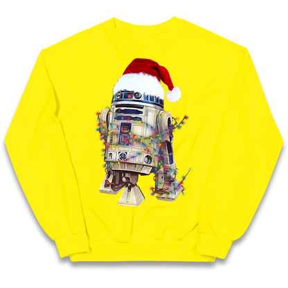 R2D2 Christmas Santa Christmas kids sweatshirt
