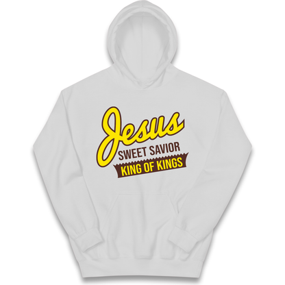 Jesus Sweet Saviour King of Kings Kids Hoodie