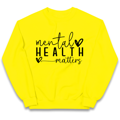 Mental Health Matters kids sweatshirt