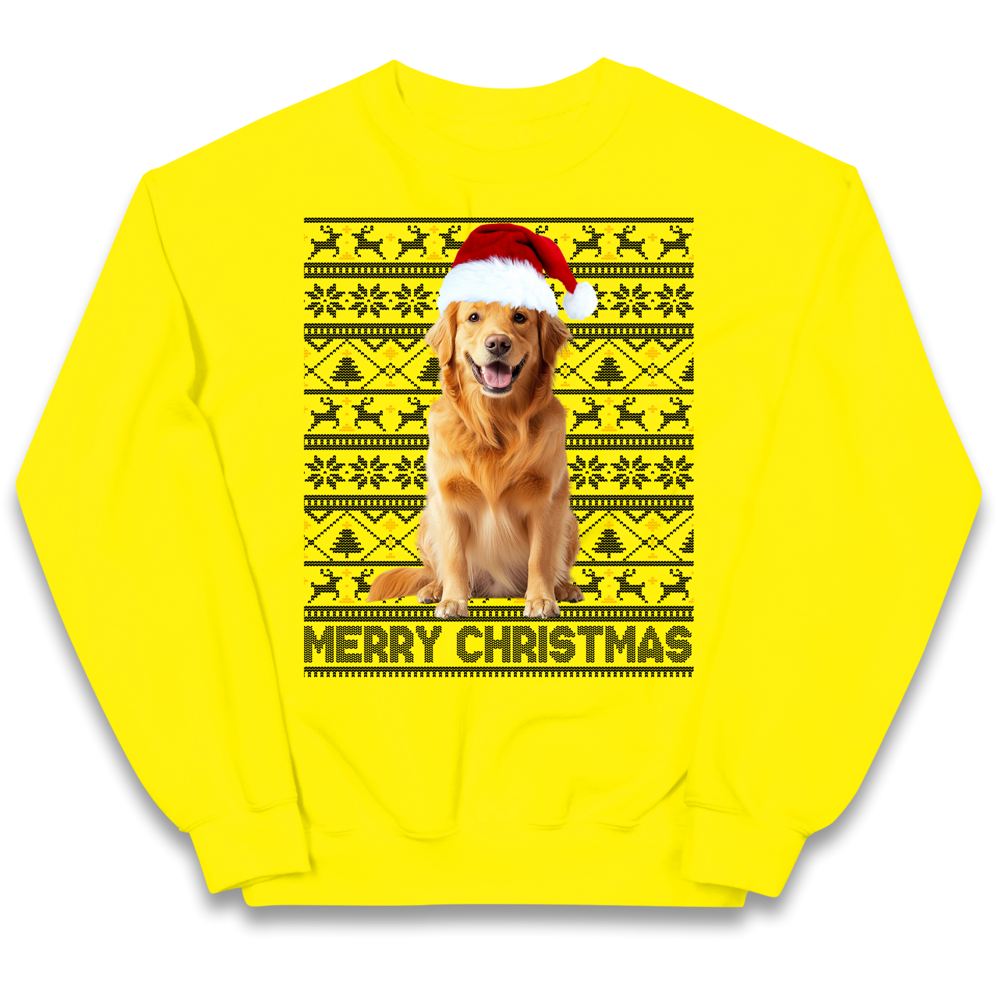 Merry Christmas Dog kids sweatshirt