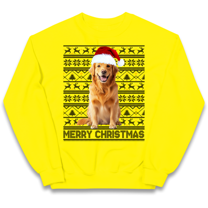 Merry Christmas Dog kids sweatshirt