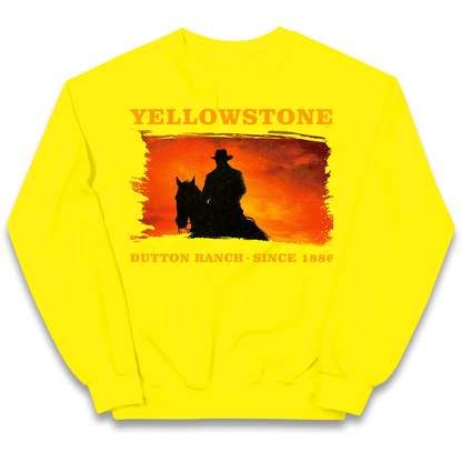 Yellowstone Dutton Ranch Since 1886 kids sweatshirt