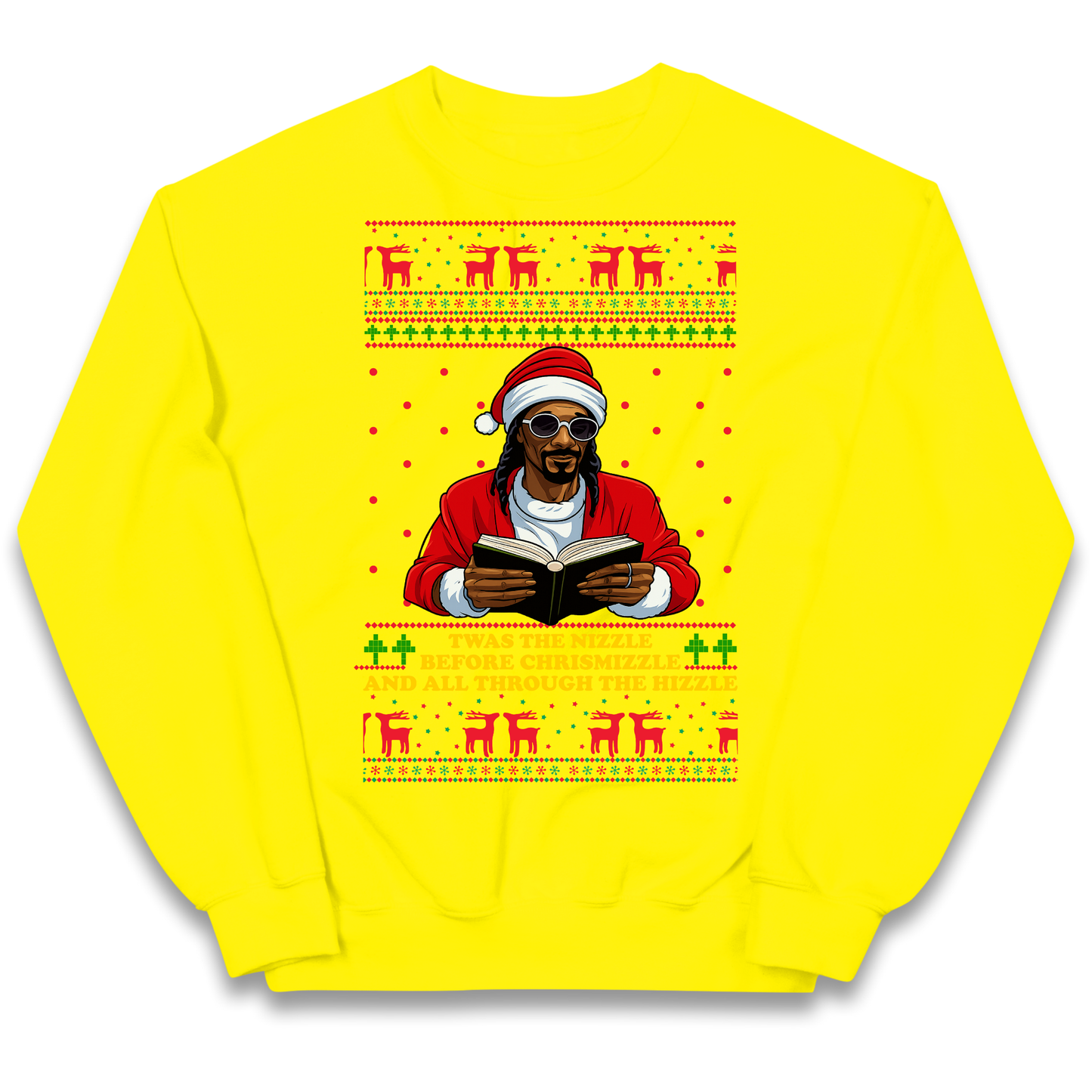 Snoop Dogg Nizzle Christmas Kids Sweatshirt