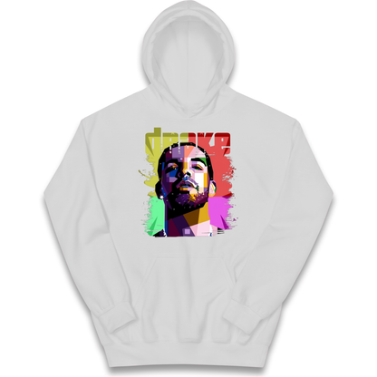Drake Multi Colour Kids Hoodie
