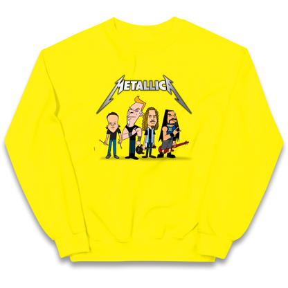 Metallica Cartoon kids sweatshirt