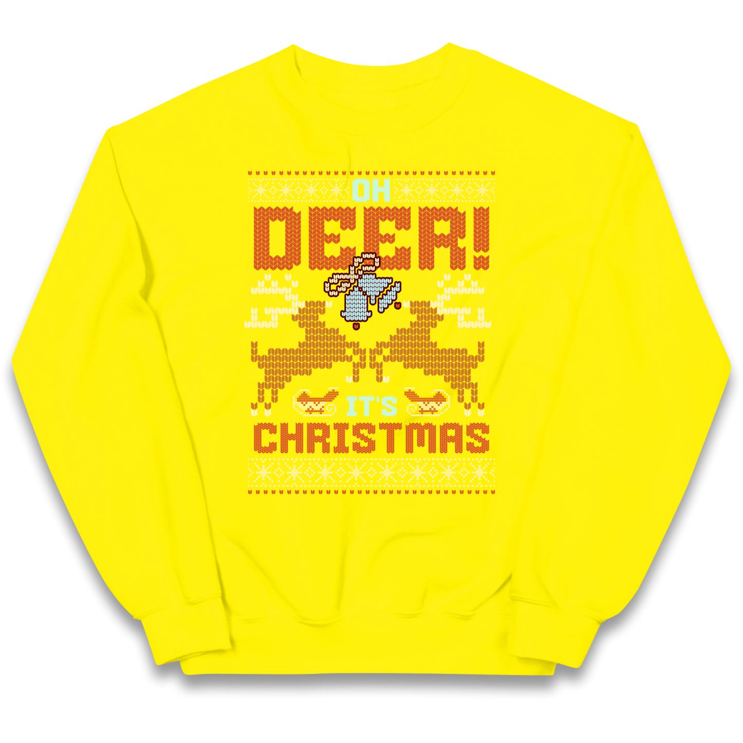 Oh Deer its Christmas kids sweatshirt