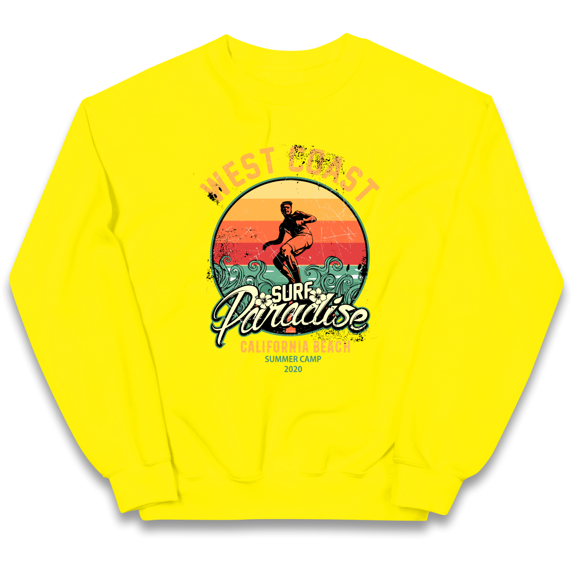 West Coast Surf Paradise kids sweatshirt